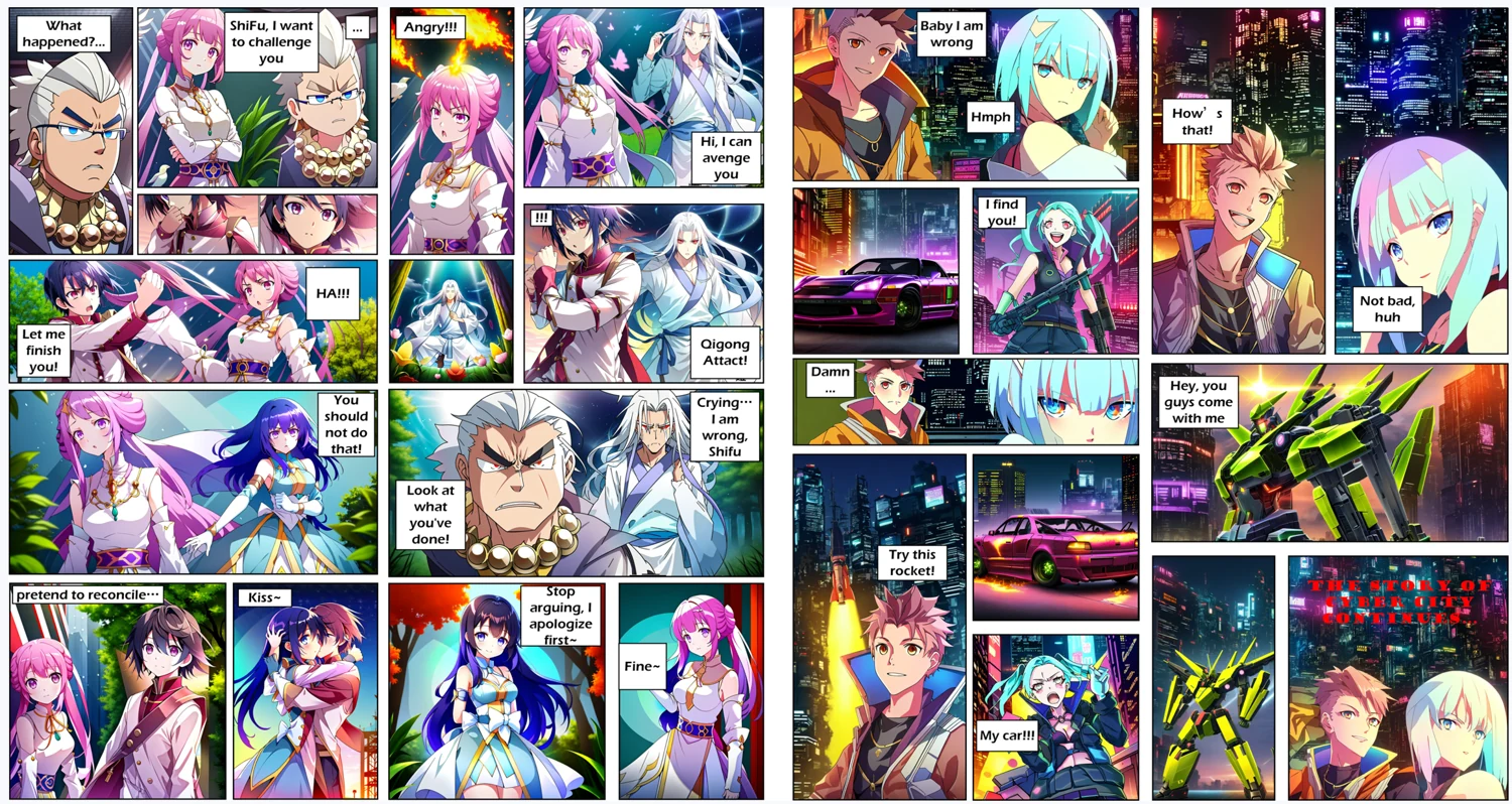 AutoStudio consistent multi-character image generation
